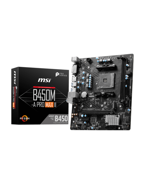 MSI B450M-A Pro Max II DDR4 Motherboard